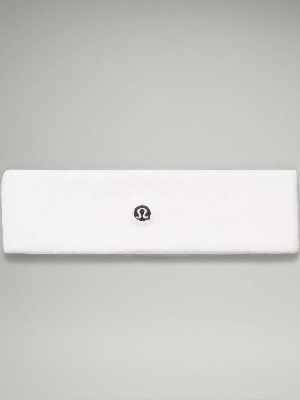 lululemon Cotton Terry Sweatband (NWOT) White with lululemon logo